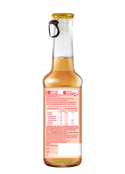 Tetley Kombucha Peach | 275 ml