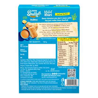 Tata Soulfull Millet Khari Butter