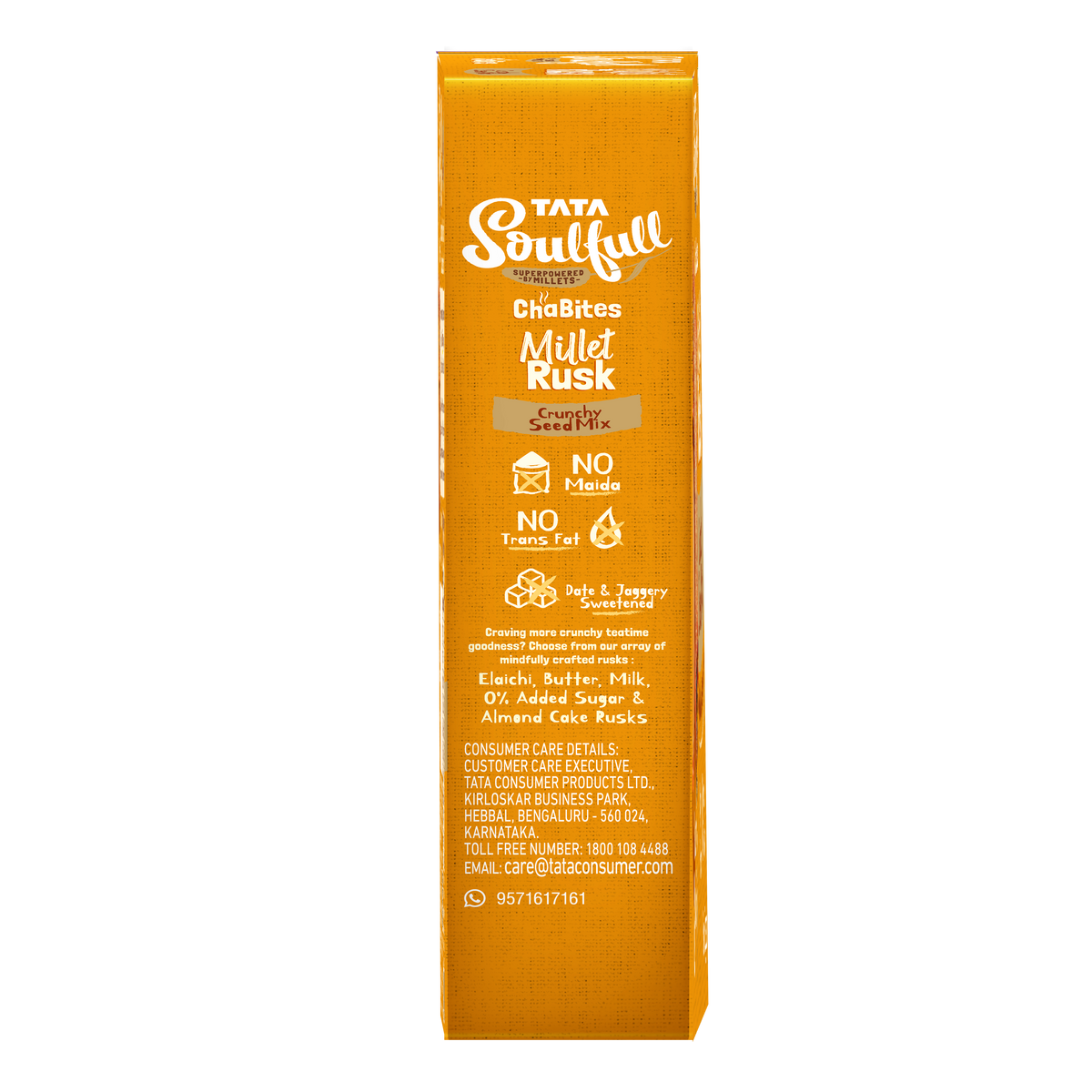 Tata Soulfull Millet Rusk Crunchy Seed Mix