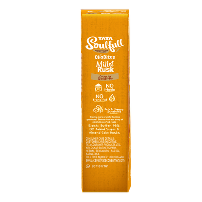 Tata Soulfull Millet Rusk Crunchy Seed Mix