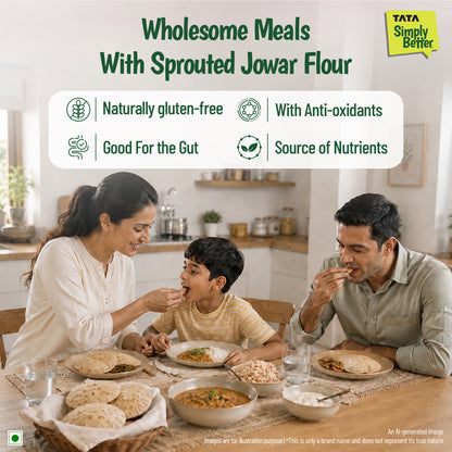 Tata Simply Better Sprouted Jowar Flour | 500g