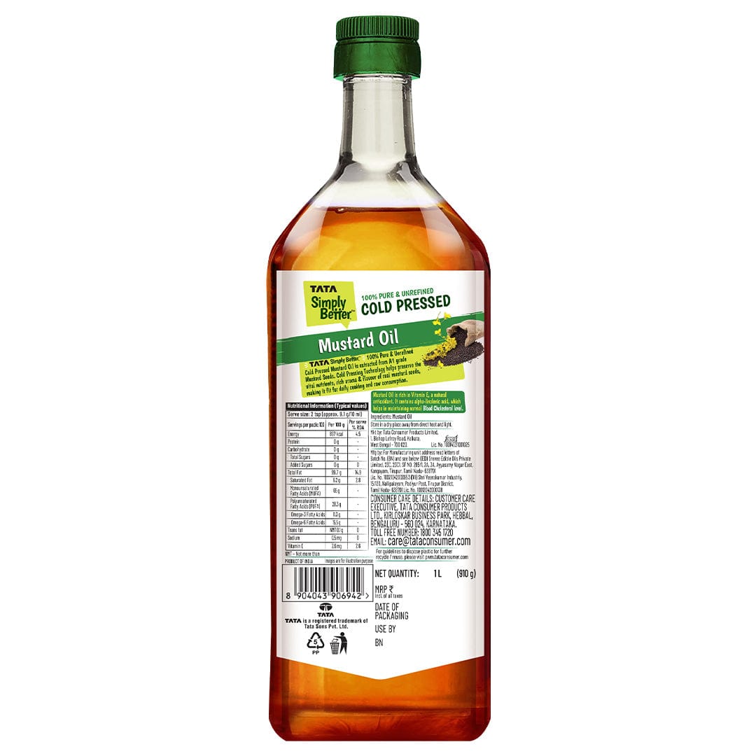 Cold Pressed Mustard Oil