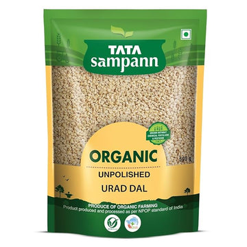 Organic Unpolished Urad Dal | Rich in Nutrients | Stringent quality check | 500g