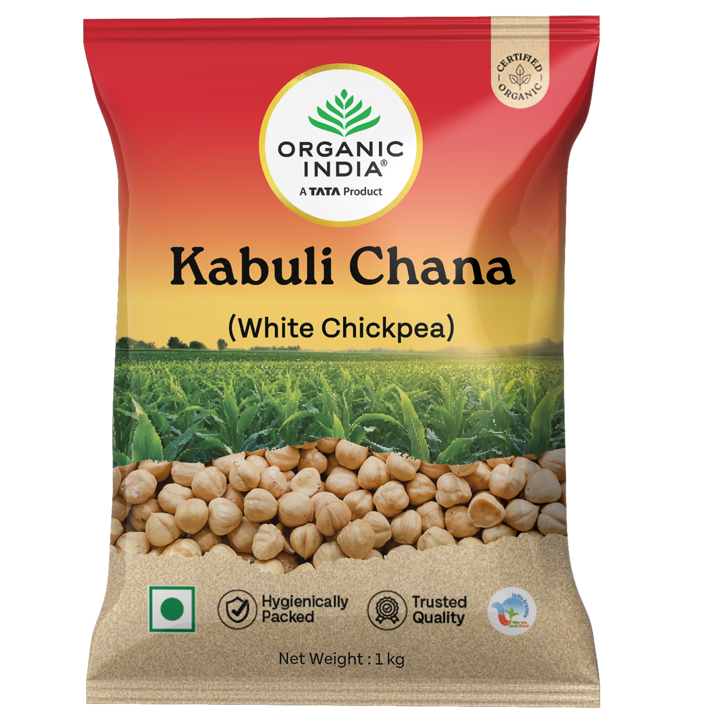 Organic India Kabuli Chana | 500g / 1Kg