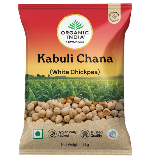 Organic India Kabuli Chana | 500g / 1Kg