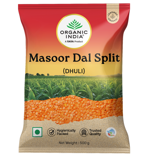 Organic India Split Masoor | 500g