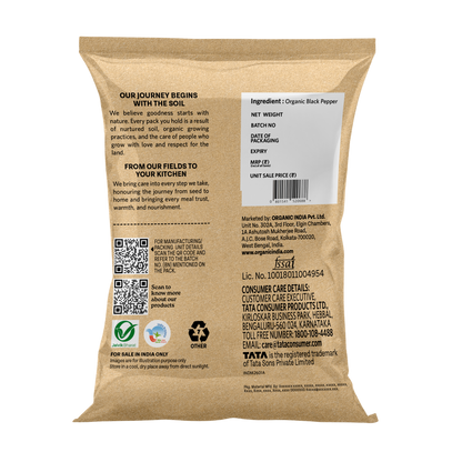 Organic India Black Pepper 100g
