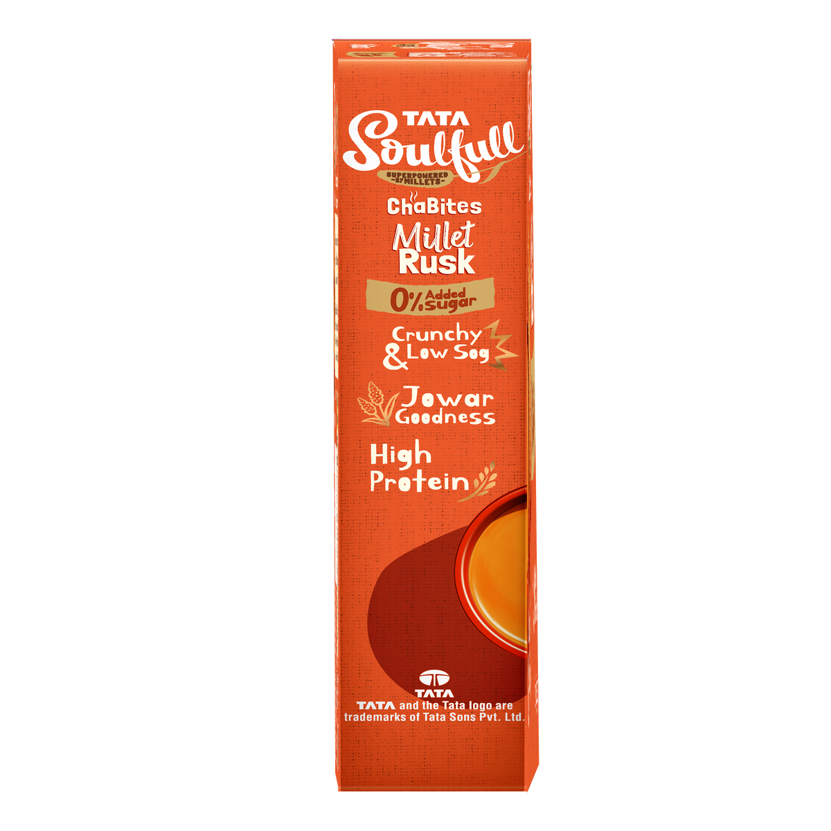 Tata Soulfull Millet Rusk 0% Added Sugar