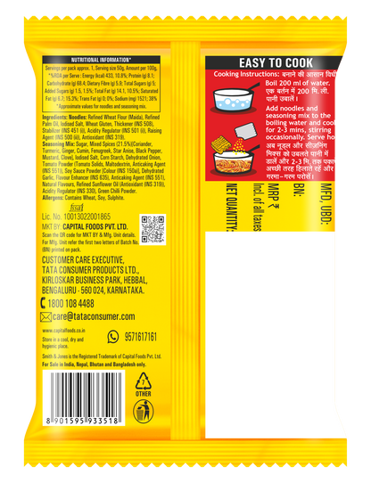 Smith & Jones Masala Noodles