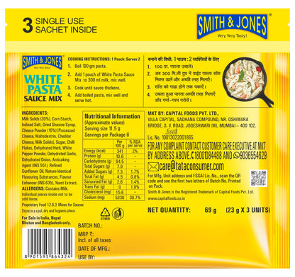 SnJ White Sauce Pasta Mix Pack of 3