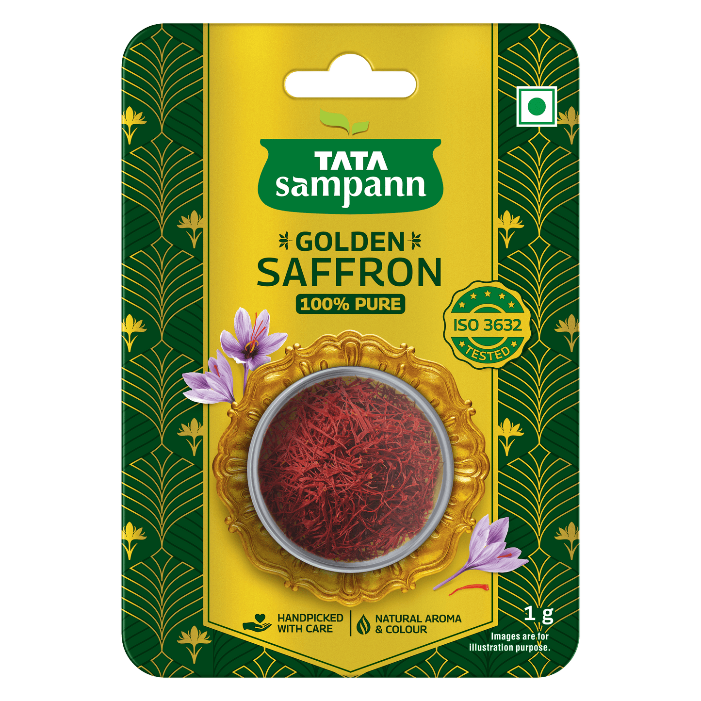 Tata Sampann Saffron Pure Spices | 0.5g