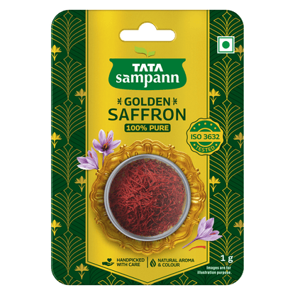 Tata Sampann Saffron Pure Spices | 0.5g