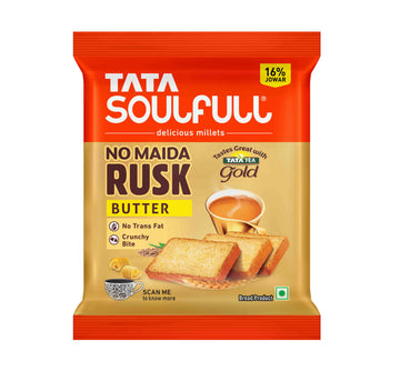 Tata Soulfull No Maida Rusk Butter - 200g