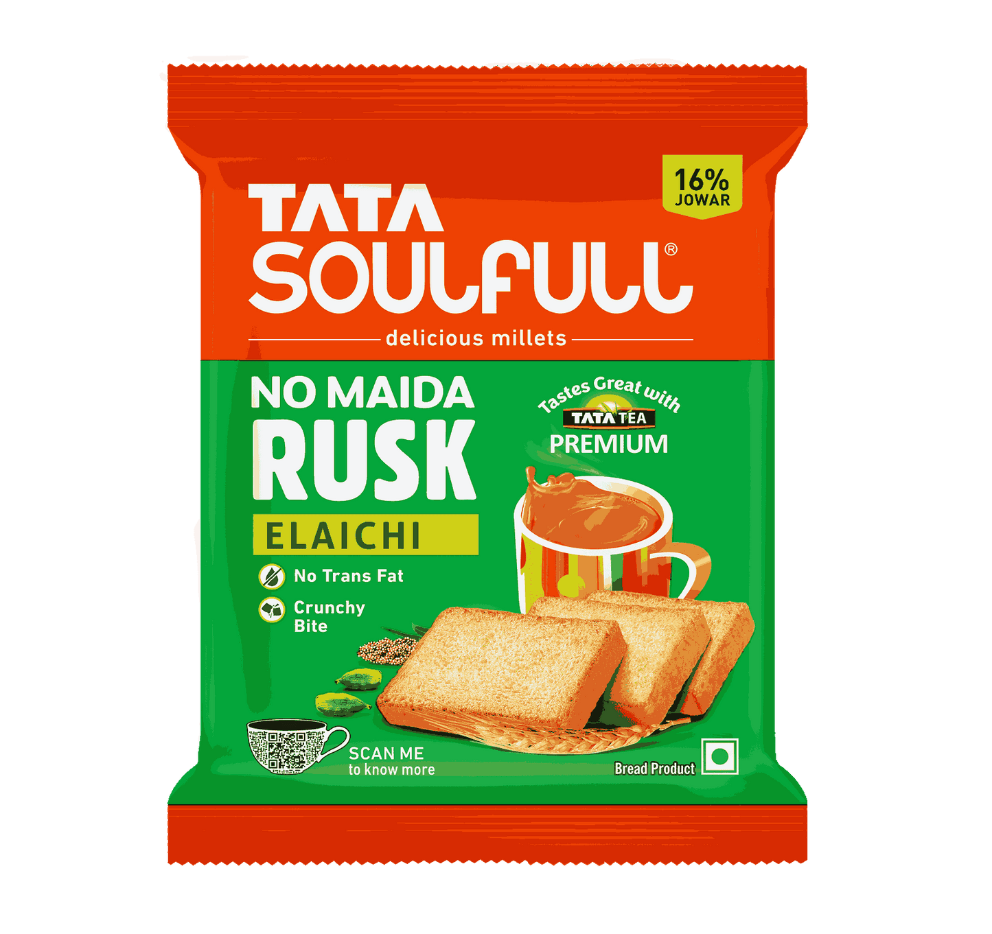 Tata Soulfull No Maida Rusk Elaichi