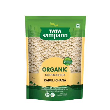Organic Kabooli Chana Unpolished | Rich in Nutrients | Stringent quality check | 500g