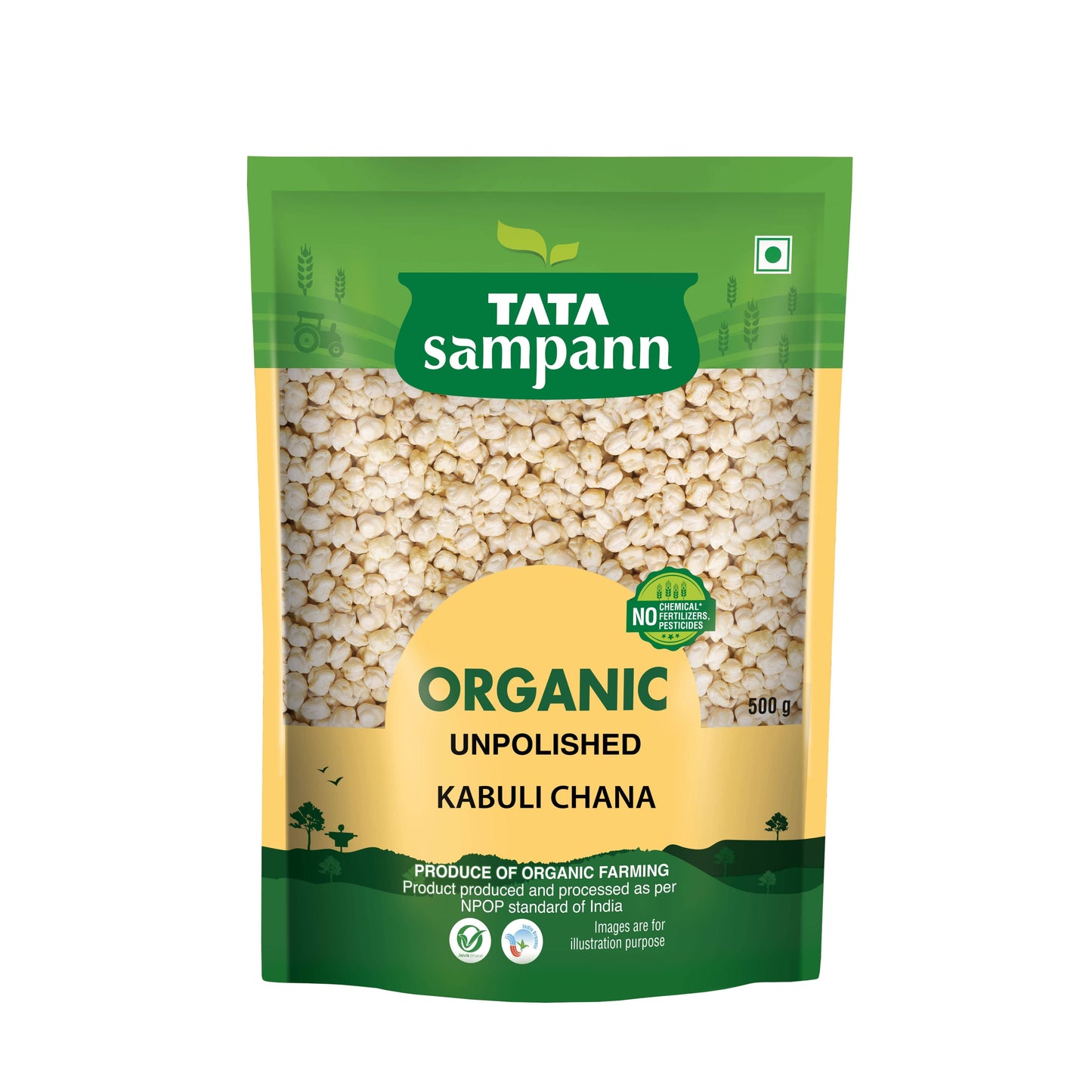 Organic kabooli Chana