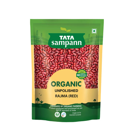 Tata Sampann Organic Rajma (Red), 500 g