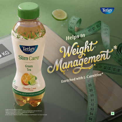 Tetley Green Tea Orange Lime | 200 ml