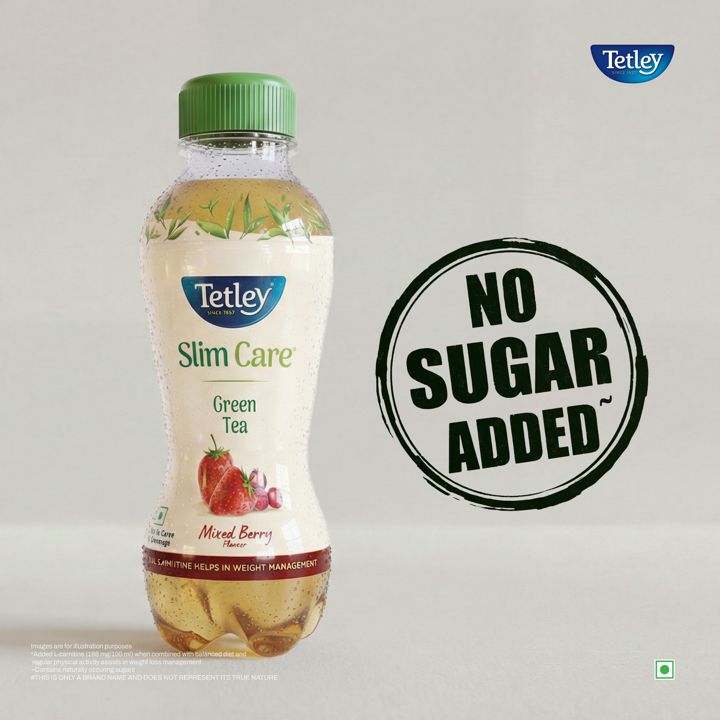 Tetley Green Tea Mixed Berry | 200 ml