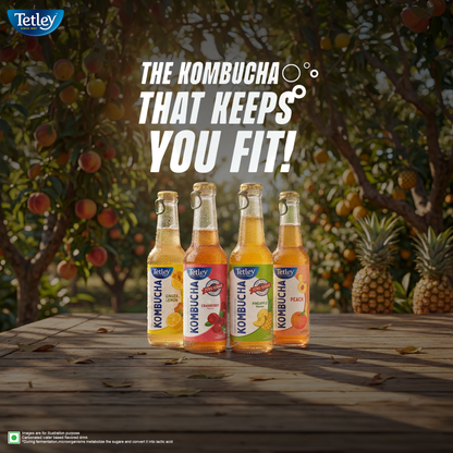 Tetley Kombucha Pineapple | 265 ml