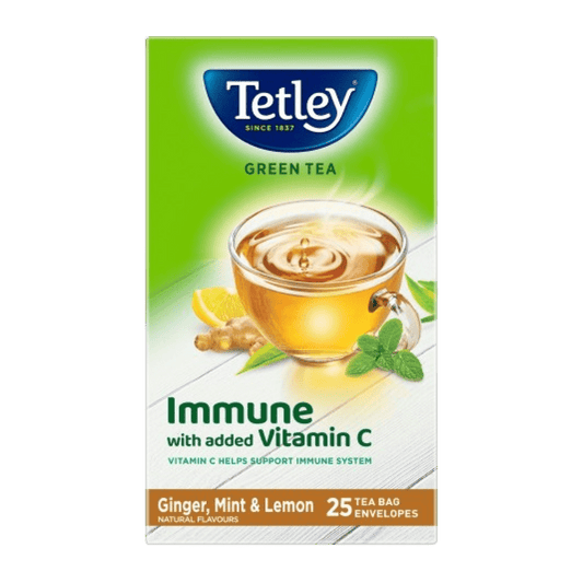 Tetley Green Tea Bag, 25 Sachets GML