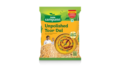 Toor Dal / Arhar Dal Unpolished | Rich in Taste | Chef Recommended | 500g / 1Kg - New Pack