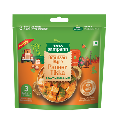 Amritsari Style Paneer Tikka Gravy masala Mix_ Shelf Pack
