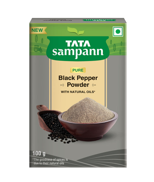 Tata Sampann Pure Black Pepper Powder 100g