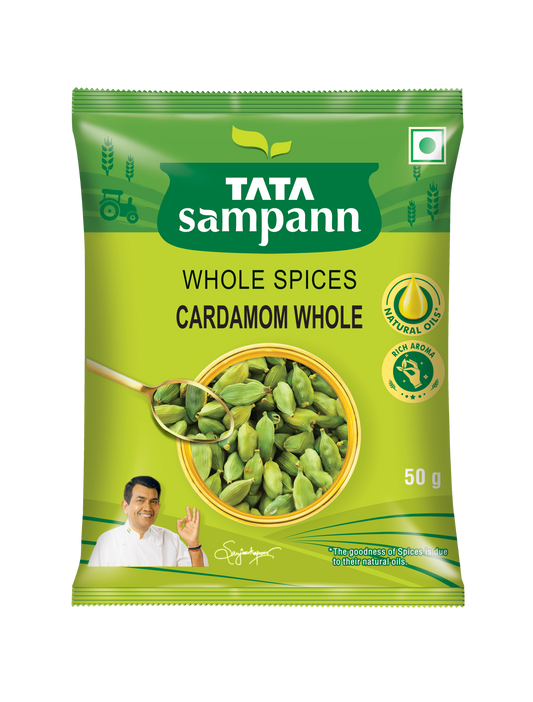 Tata Sampann Cardamom Whole 50g