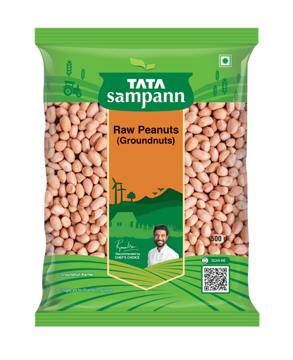 Tata Sampann High Protein Peanuts - 500g