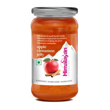 Apple Cinnamon Jelly | No Preservatives | No Added Colours & Flavours | 240g