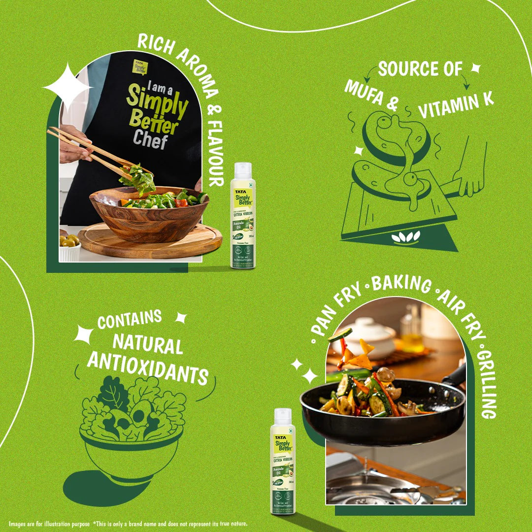 Tata Simply Better Extra Virgin Avocado Oil Spray