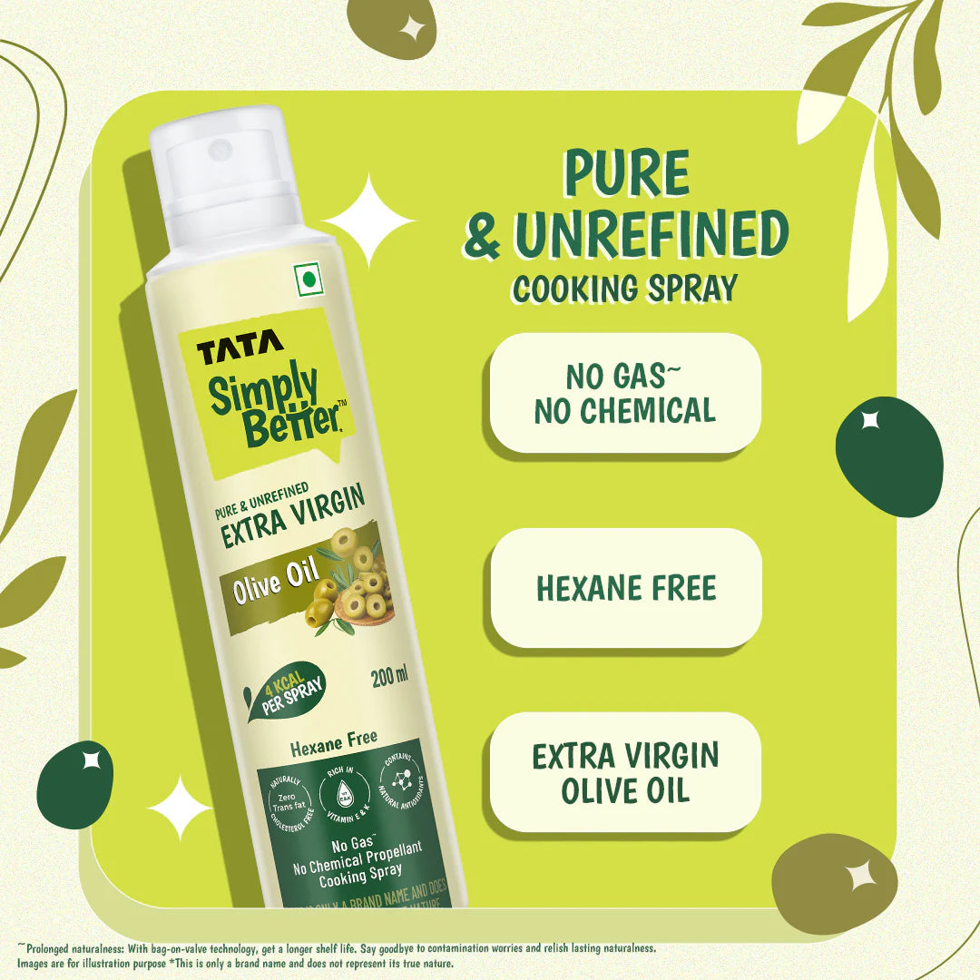 Tata Simply Better Extra Virgin Olive Oil Spray 200ml