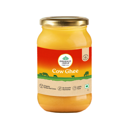 Organic India Cow Ghee | Authentic Taste | Rich in Healthy Fat - 500 ml