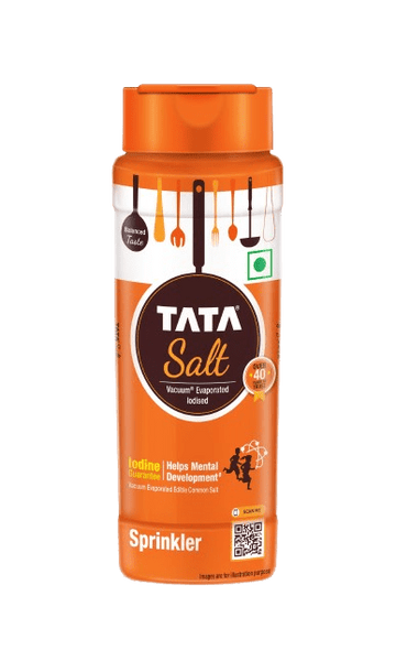 Tata Salt Sprinkler | Free flowing & Iodised Namak | Vacuum Evaporated | Salt in Fresh | 200g