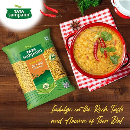 Tata Sampann Organic Toor /Arhar Dal, 500 g