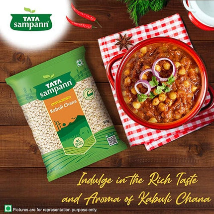 Tata Sampann Organic Kabuli Chana, 500 g