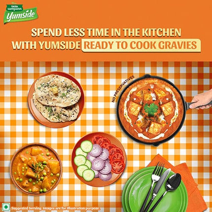 Yumside Punjabi Style Makhani Gravy | Ready to Cook | 180g