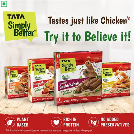 Tata Simply Better Plant-based Awadhi Seekh Kebab