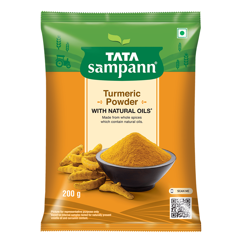 Tata Sampann Turmeric Powder, 200 g