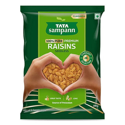 Tata Sampann 100% Pure, Premium Raisins,  200 g