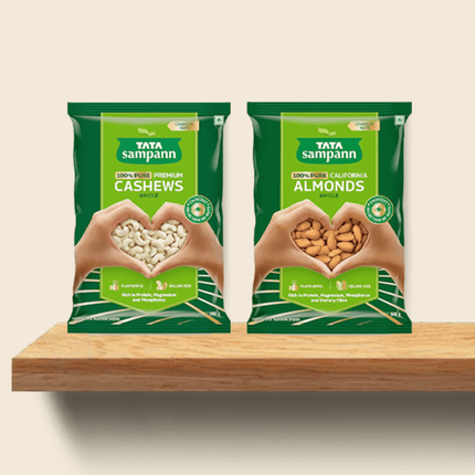 Combo of Cashews 500g & Almonds 500 g