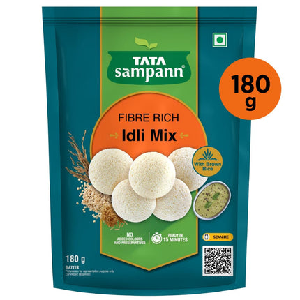 Tata Sampann | Idli Mix |Ready to Cook Mix |180g