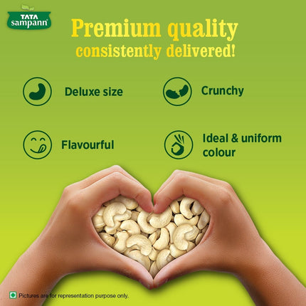 Tata Sampann 100% Pure, Premium Cashews, 200 g