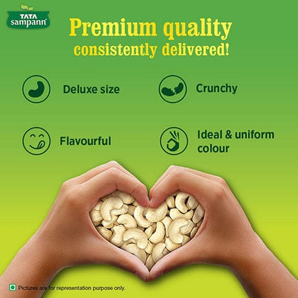 Tata Sampann 100% Pure, Premium Cashews, 500 g