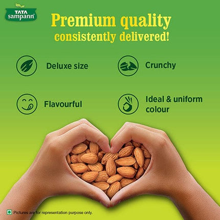 Tata Sampann 100% Pure, California Almonds, 500 g