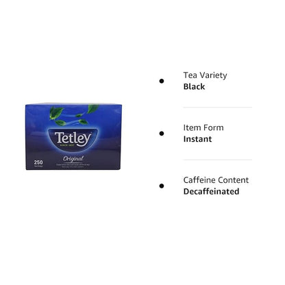 Tetley Original Black Tea | 250 Tea Bags