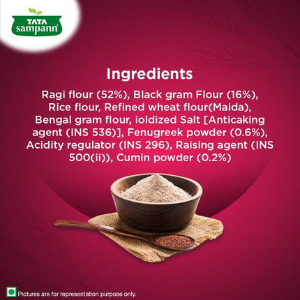 Tata Sampann Supergrain Ragi Dosa Mix, 180 g