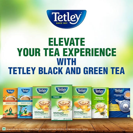 Tetley Earl Grey, Flavoured Tea, Rich Assam Blend, 50 Tea Bags, 100g (2gx50)