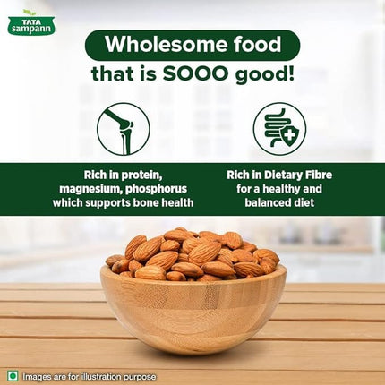 Tata Sampann 100% Pure, California Almonds, 1 kg